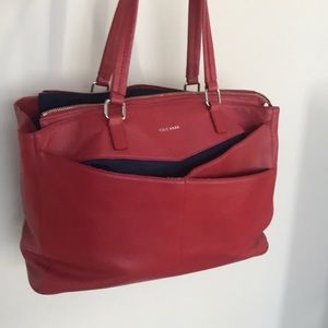 Gently used Red cole haan bag priced to sell